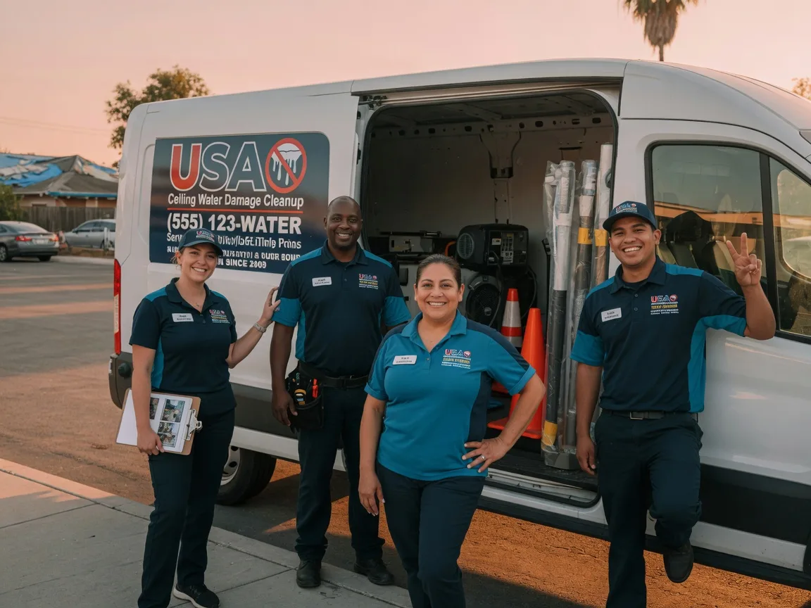 Ceiling Water Damage Restoration company in Brea, CA